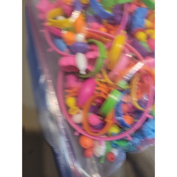 Huge Lot Pop Beads Snap Plastic Jewelry Making for Kids - Picture 9 of 14